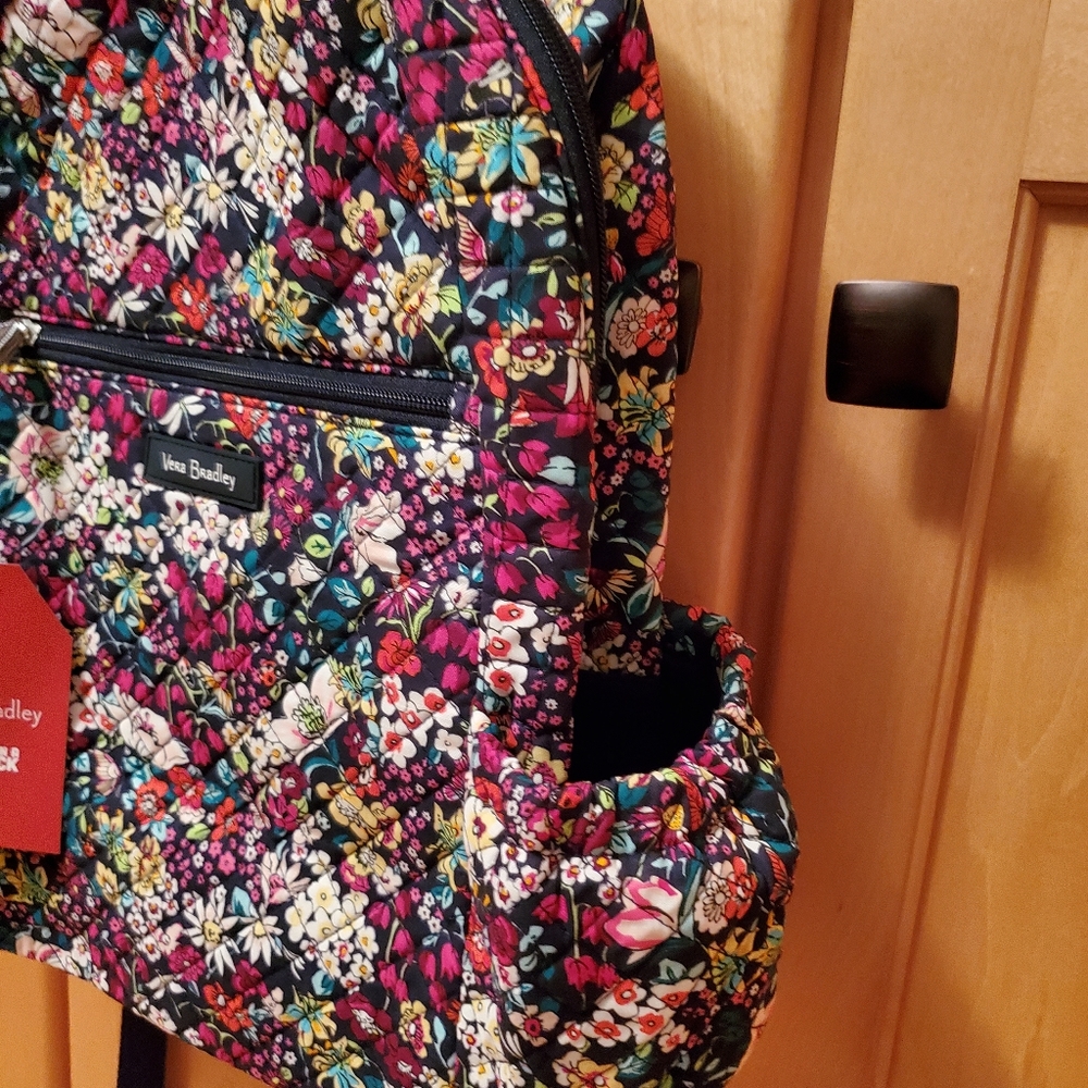 Vera Bradley Factory Style Backpack NWT - Picture 3 of 14